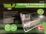 Hulk Professional Series Portable Air Compressor 160L/M, 150psi