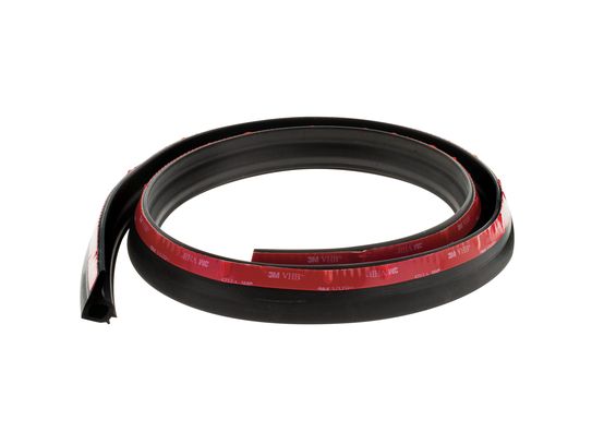 UNIVERSAL RUBBER TAILGATE SEAL 3M LONG REDUCES DUST, WATER