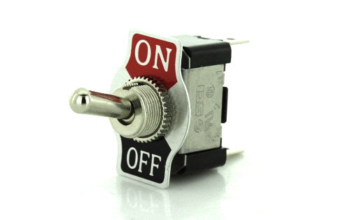 Toggle Switch On / Off 12 or 24V