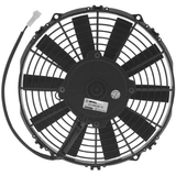 SPAL Thermo Pusher Fan - 9" Straight 12V - 673 CFM - 8.3Amps